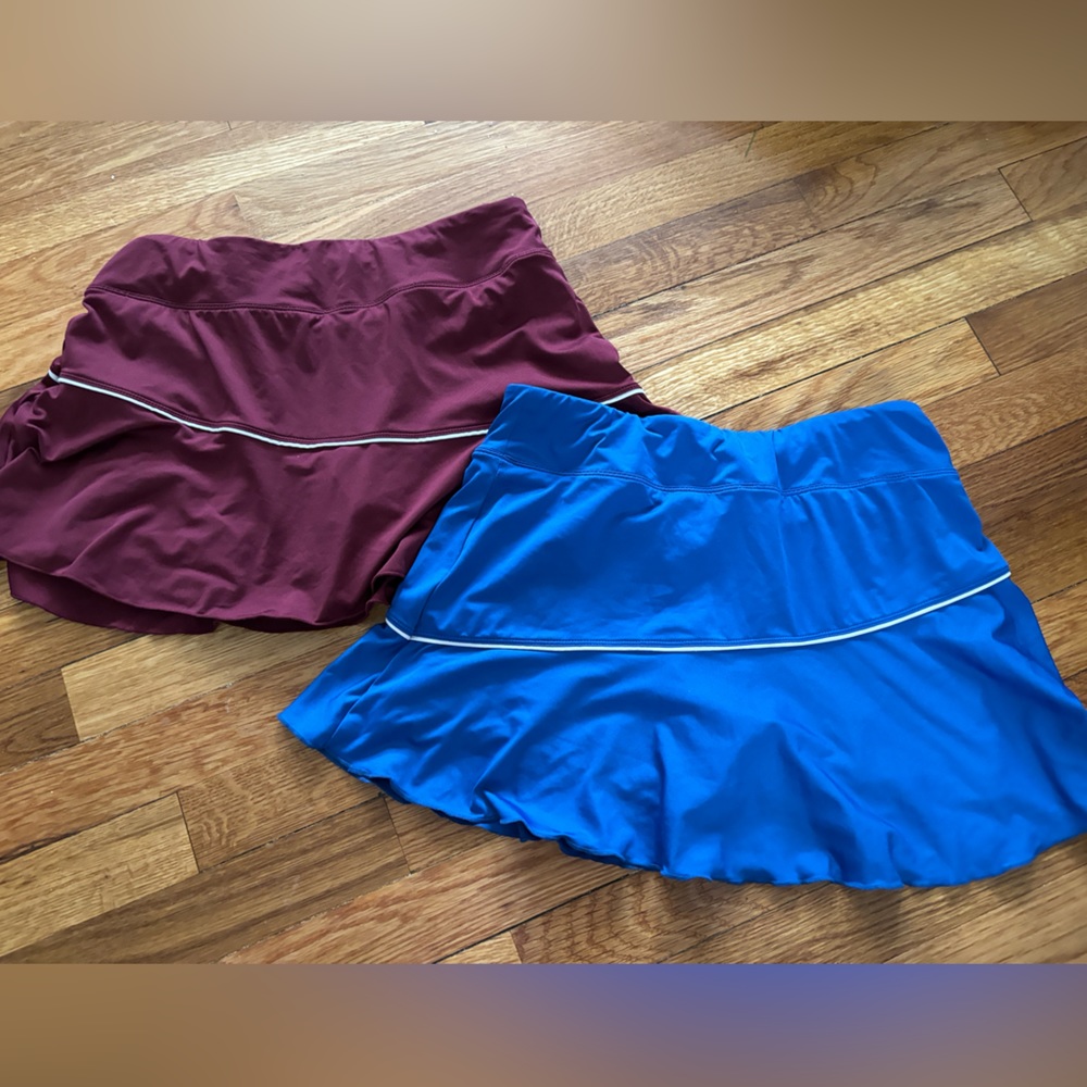 Set of 2 tennis skorts
